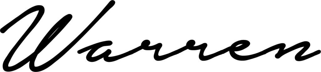 Warren Script logo