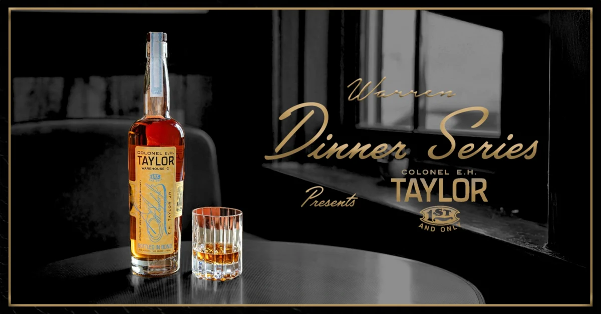 Banner image for the Colonel Taylor Tasting Dinner at Warren Naples on January 23, 2025