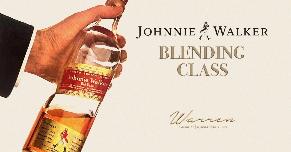 Banner image for the Johnny Walker Blending Class at Warren Naples on Thursday January 9, 2025